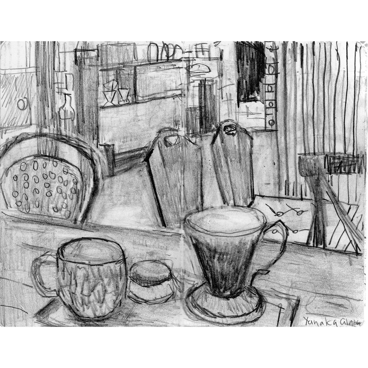 Café Interior, Yanaka Ginza, Tokyo