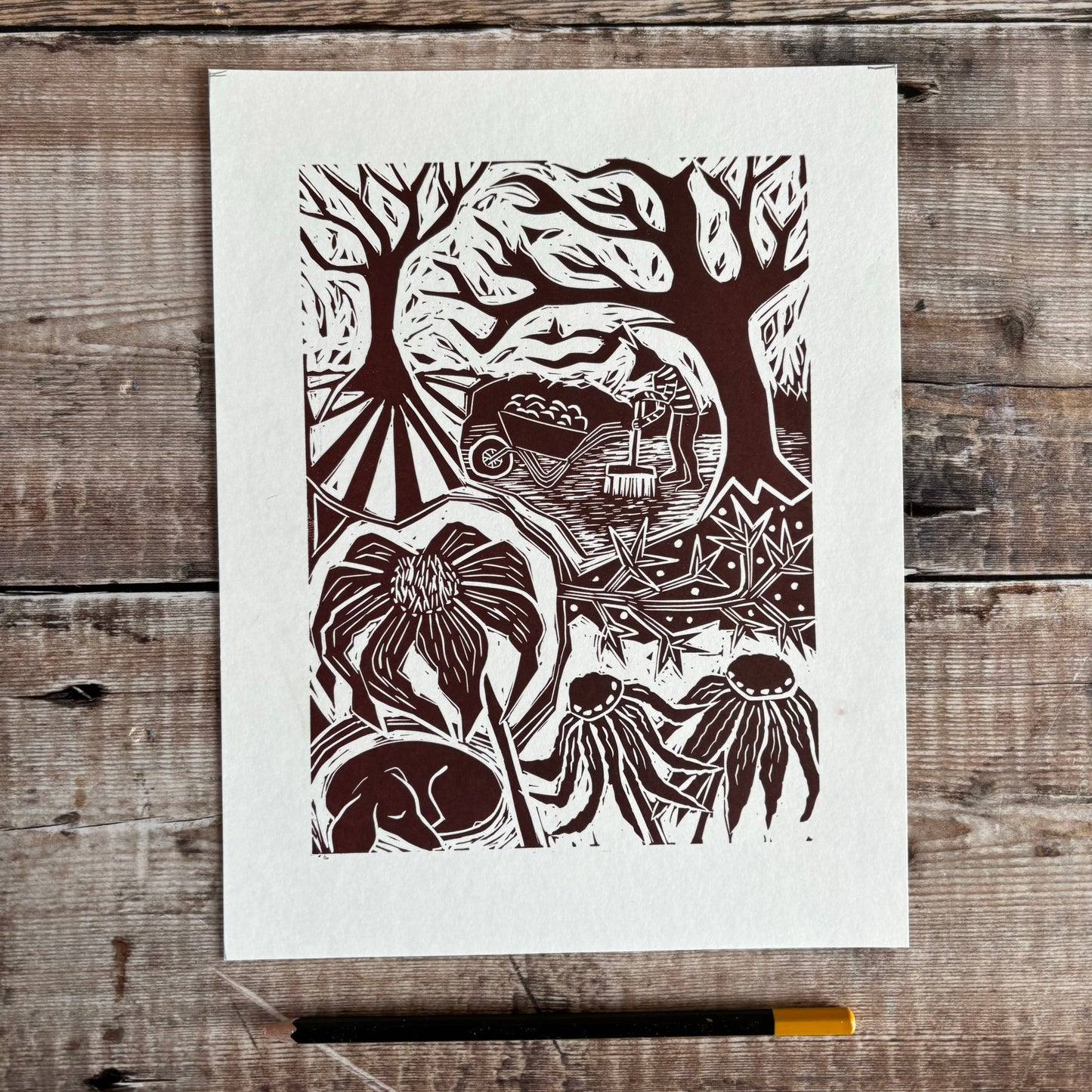 November at Holly Tree cottage