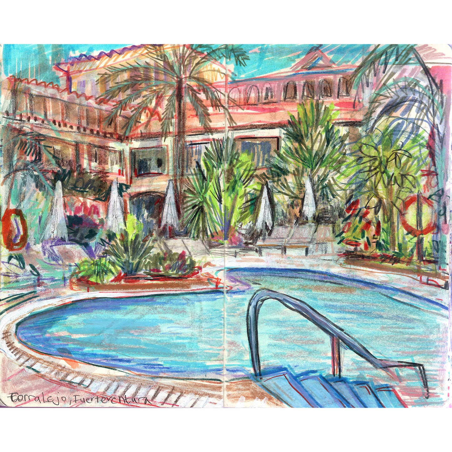 Corralejo pool 2