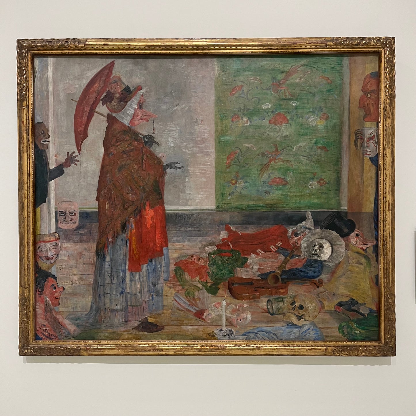 'Astonishment of Mask Wouse' James Ensor 1889