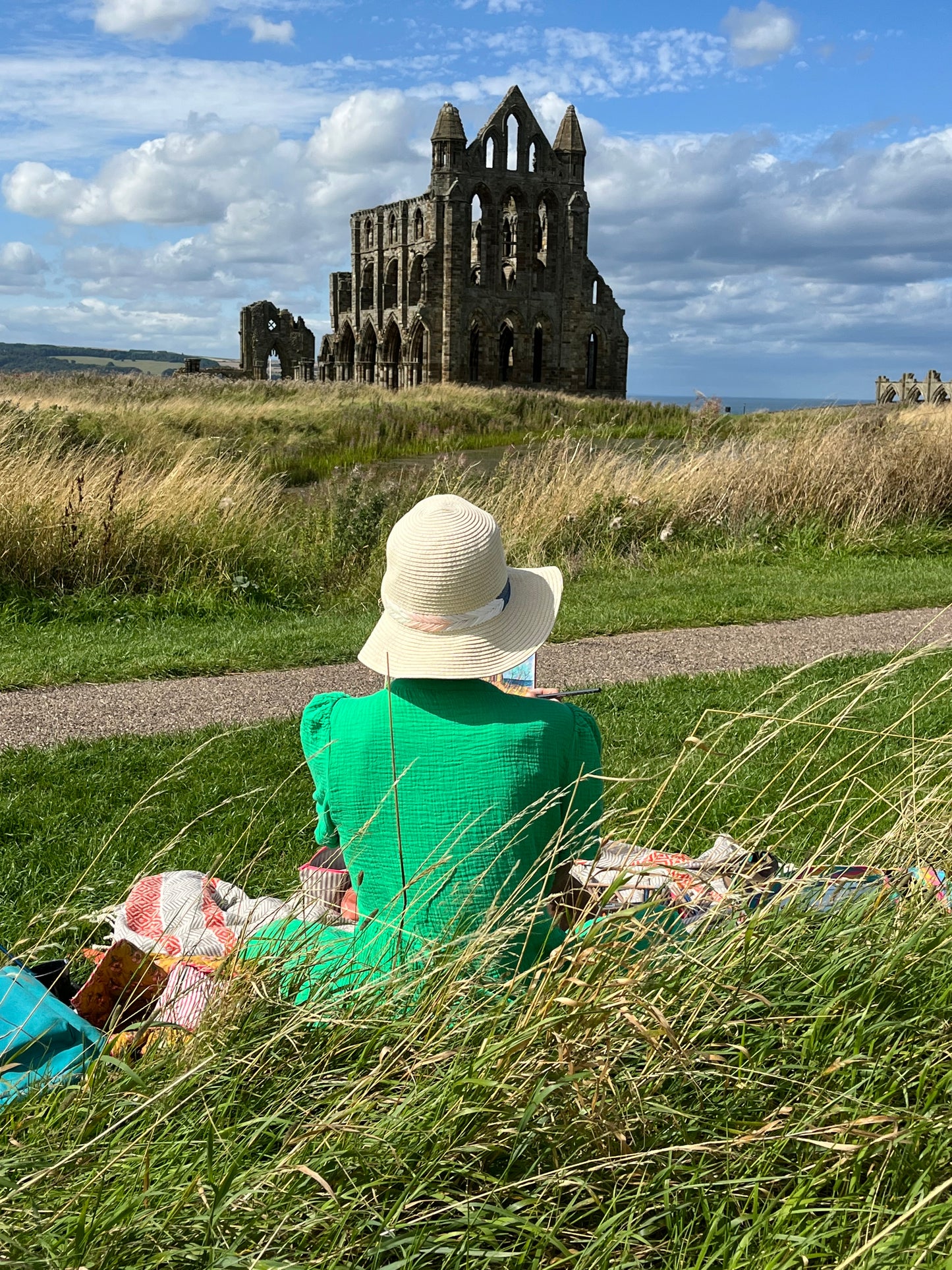 Whitby Abbey pencil