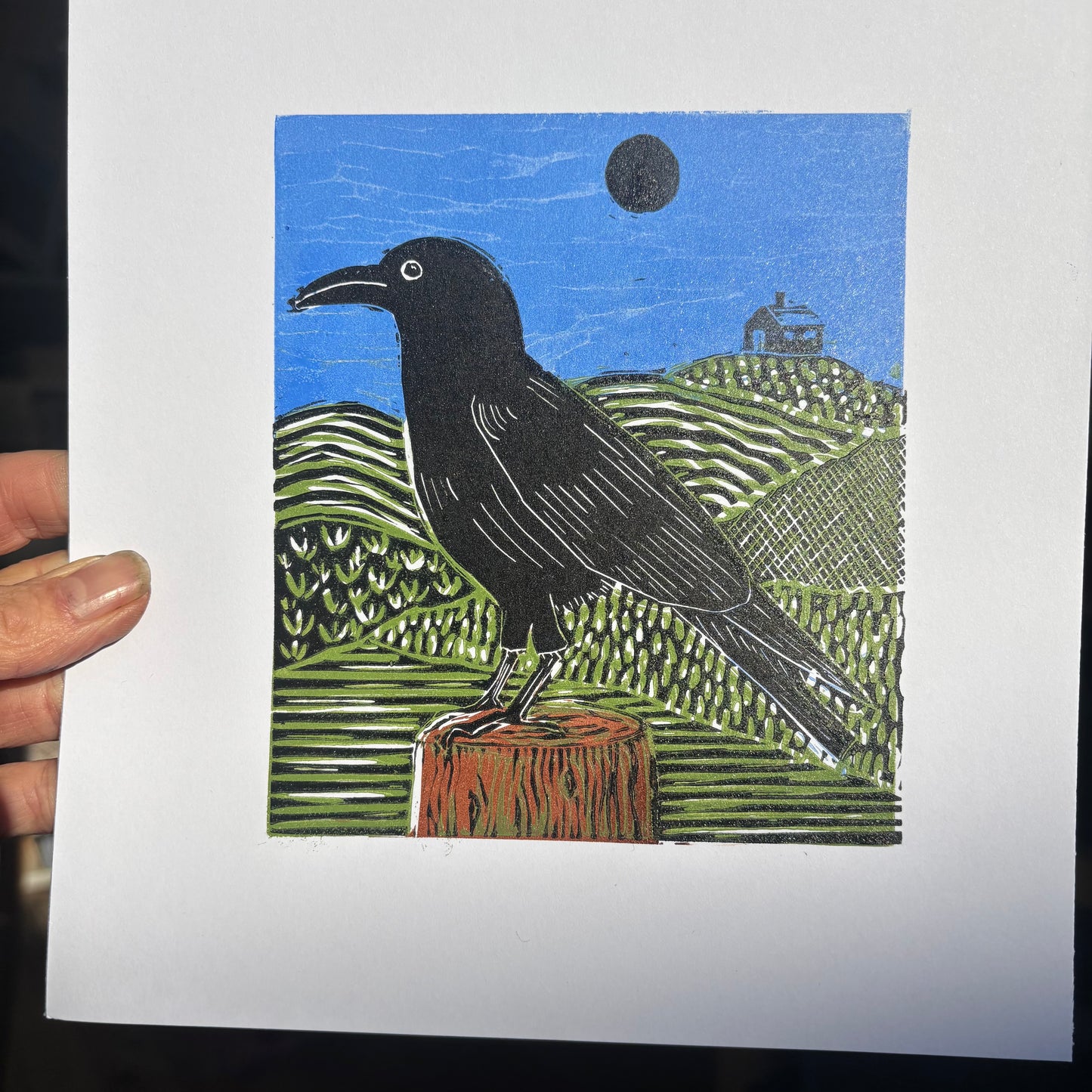 Multi block linocut - 2 day workshop