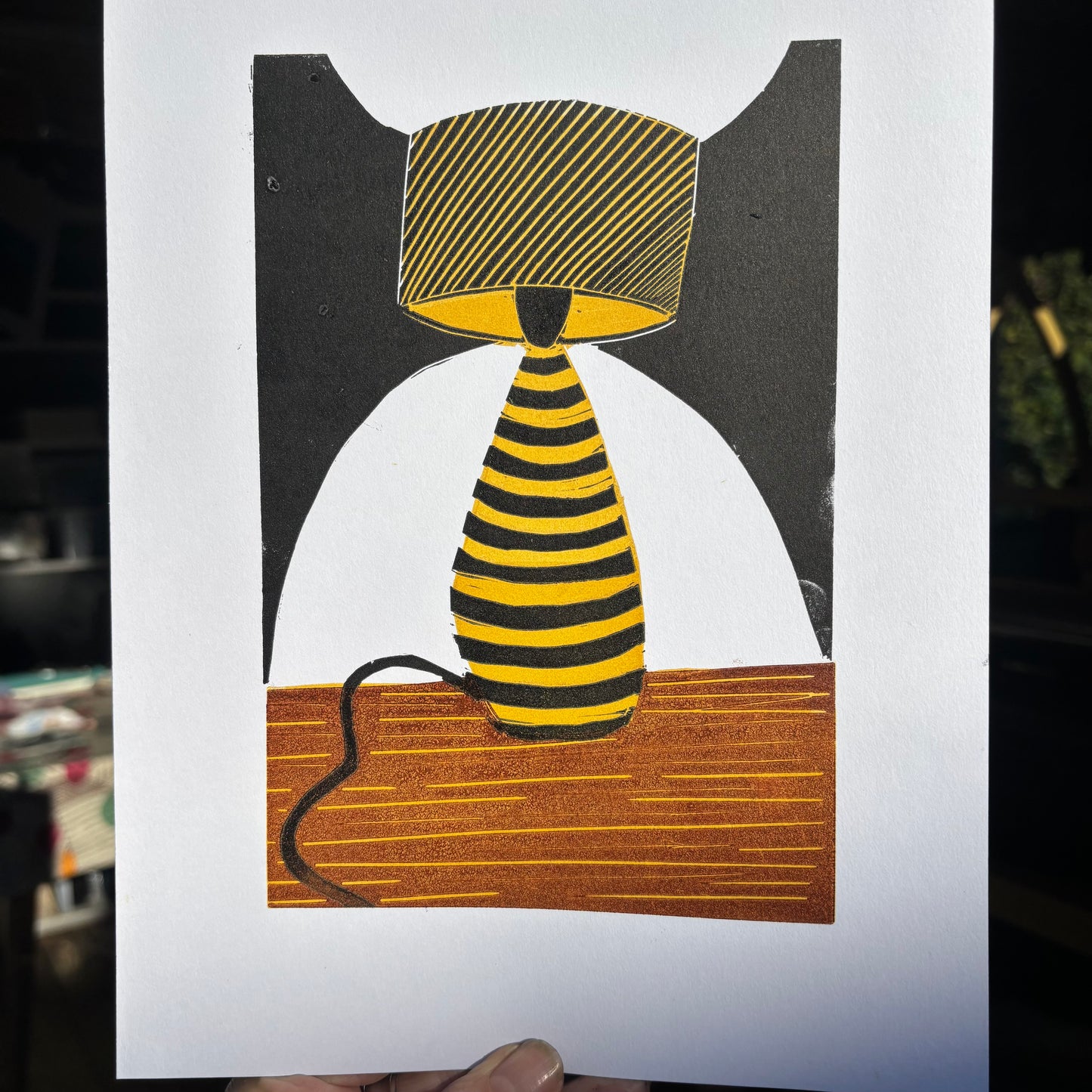 Multi block linocut - 2 day workshop