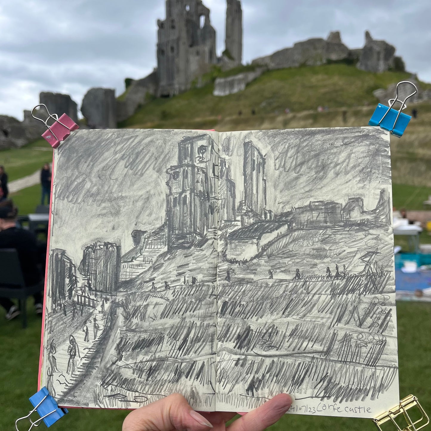 Corfe castle 1