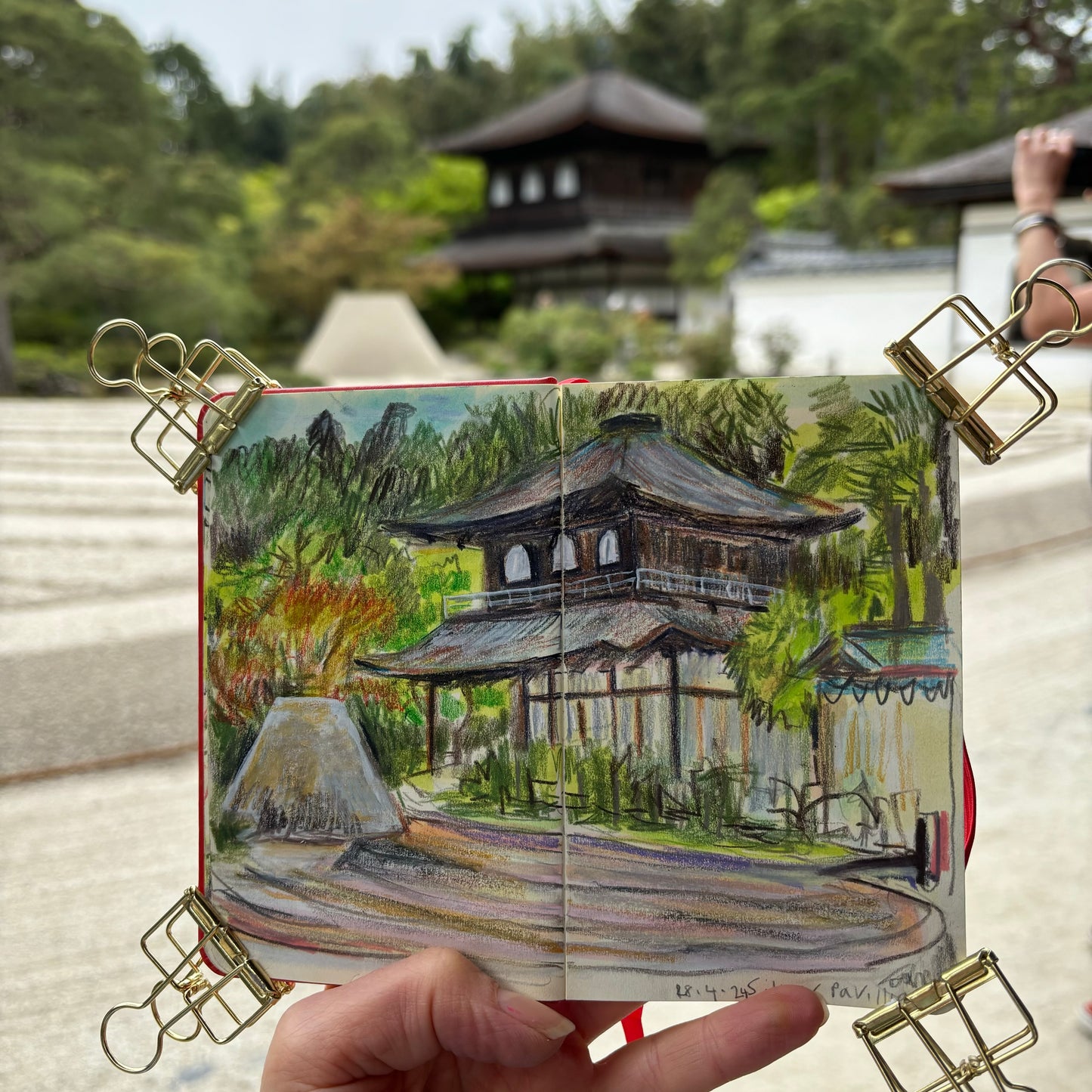Silver Pavillion temple, Kyoto