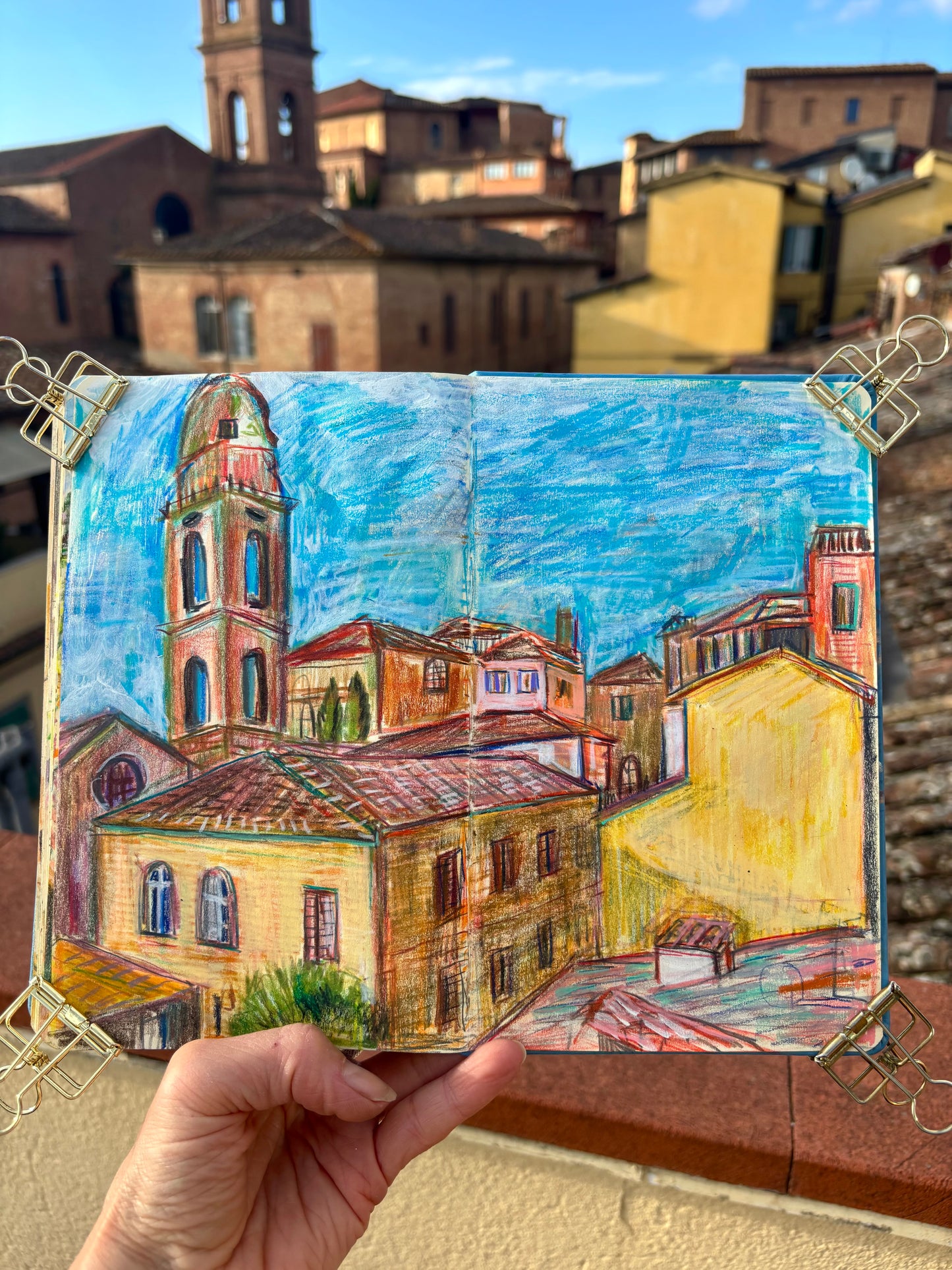 2025 : Siena Rooftops – Evening view