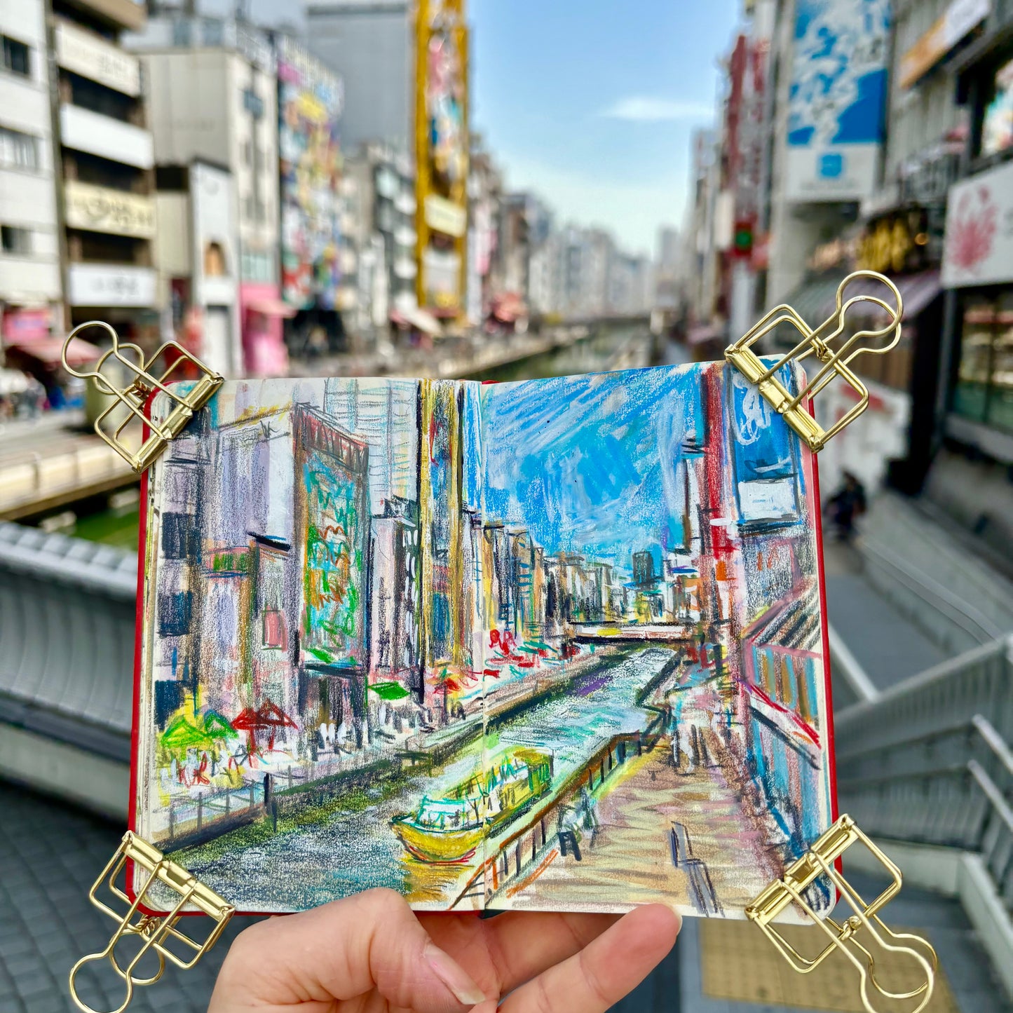 Dontonbori, Osalka