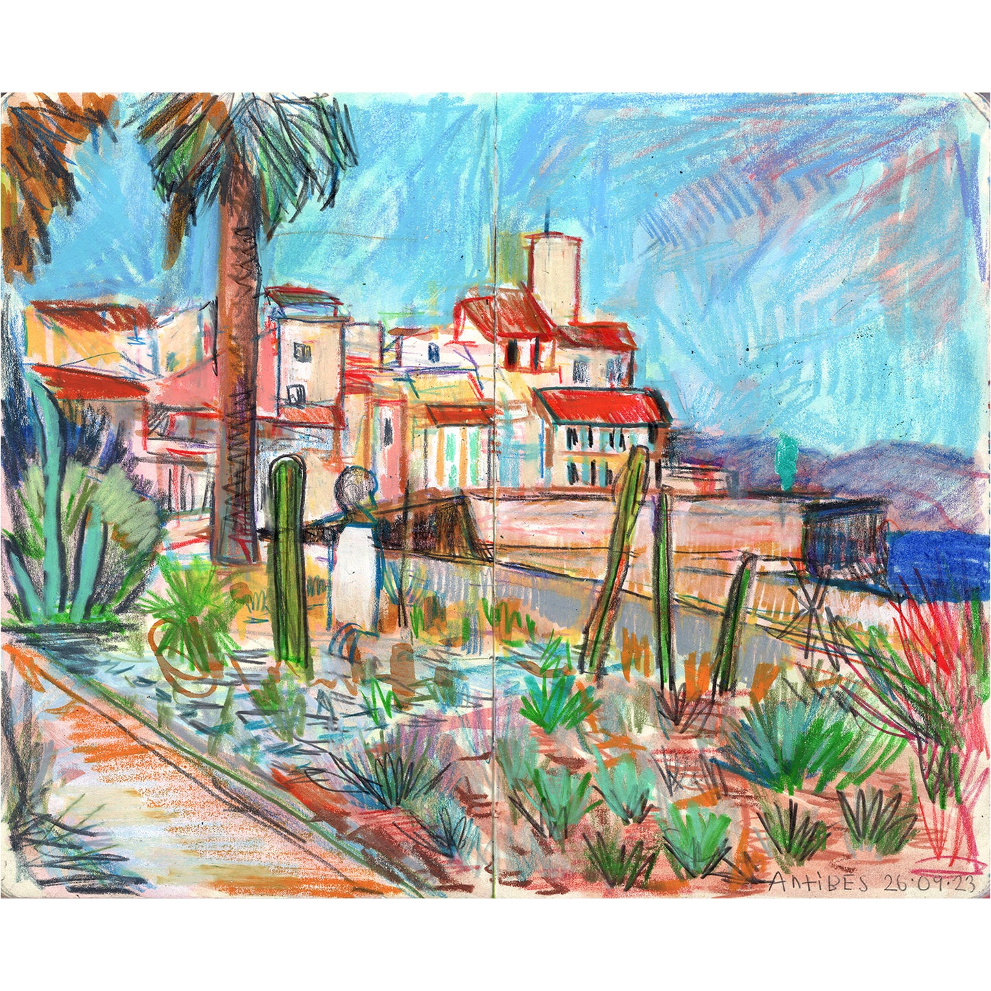 Antibes - Jardin Des Poetes