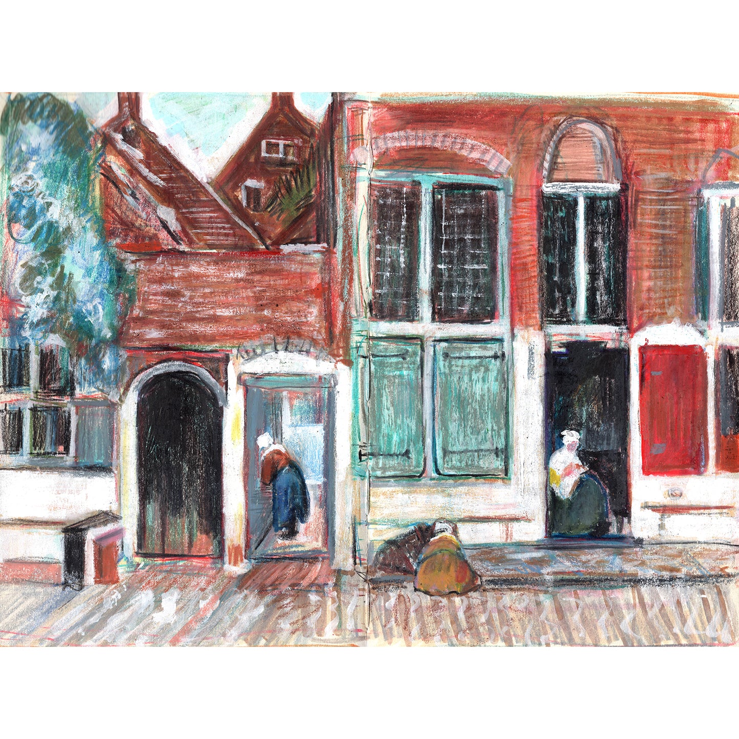 Little Street - Vermeer 1657-58