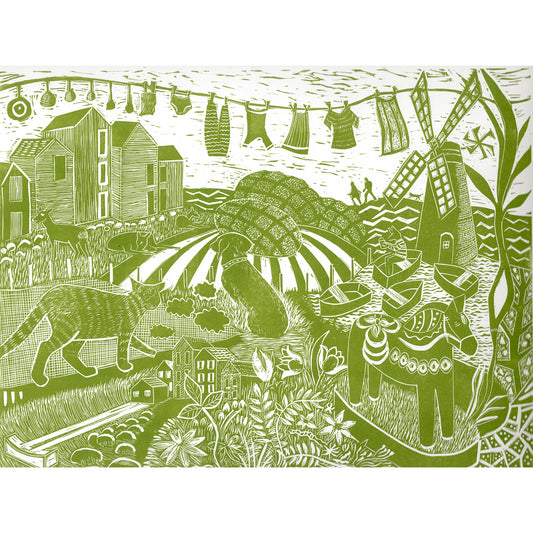 Marple and the Washing line