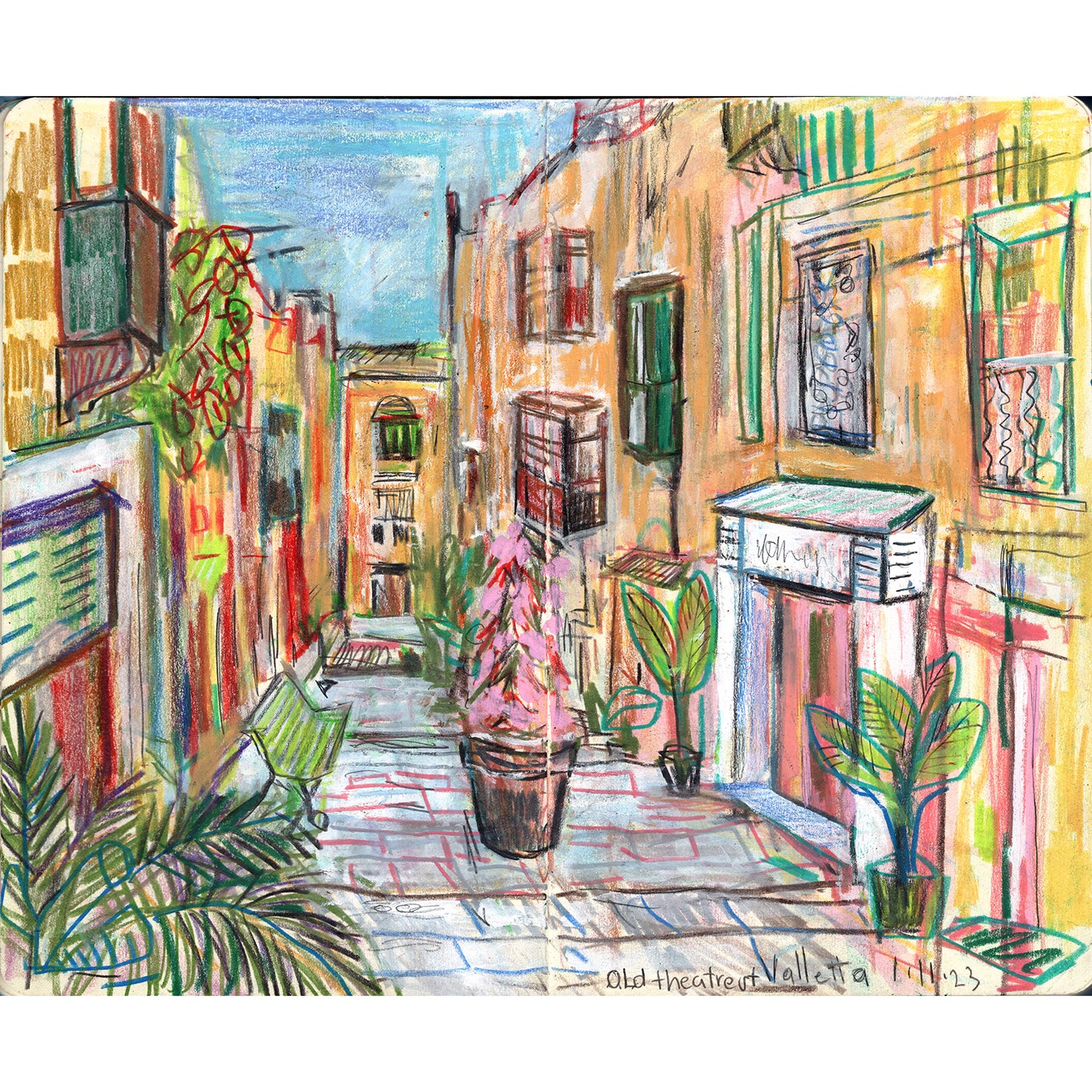 Old Theatre Street, Valletta 1