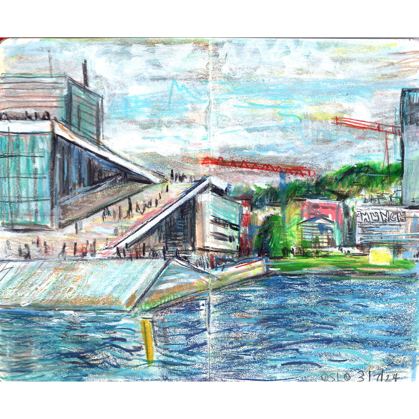 Oslo Opera House and Munch Museum