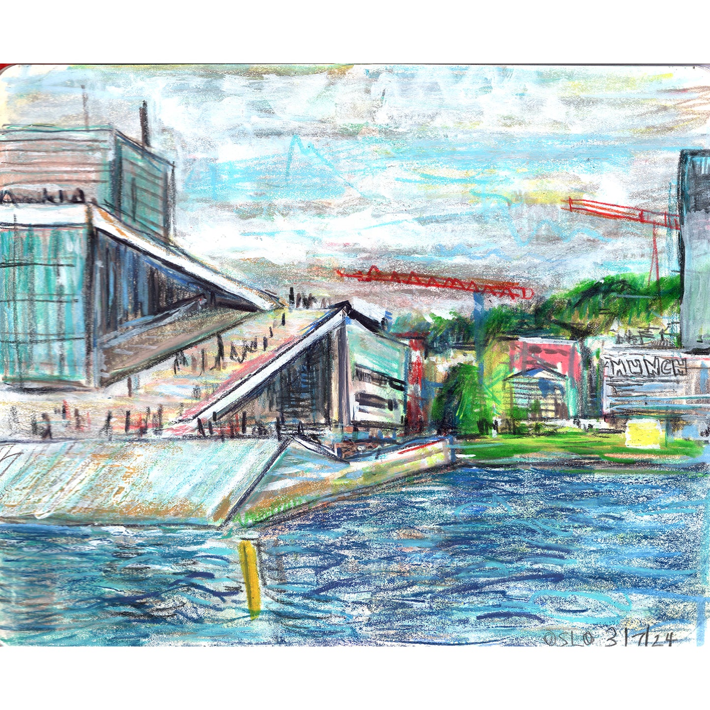 Oslo Opera House and Munch Museum