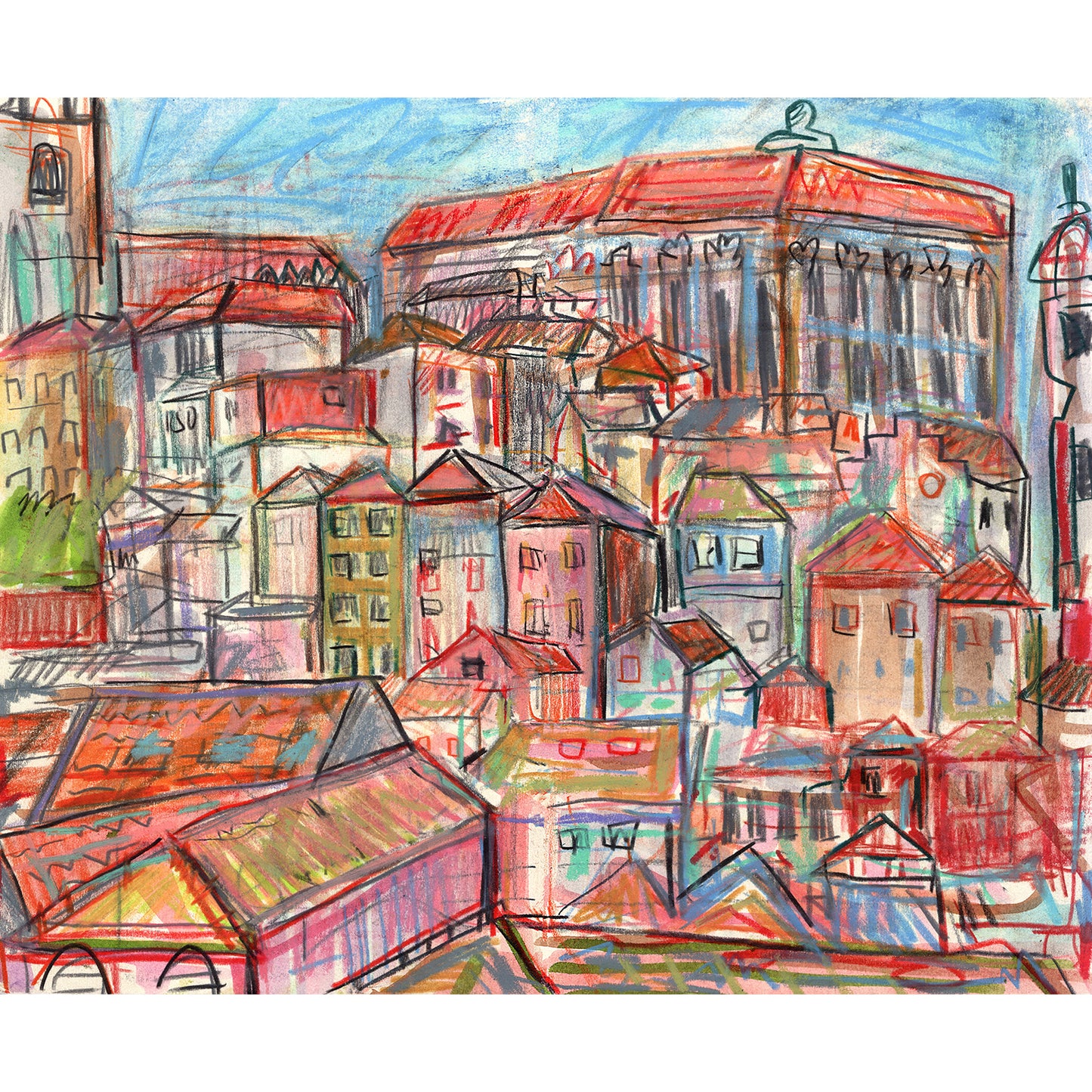 Porto roof tops