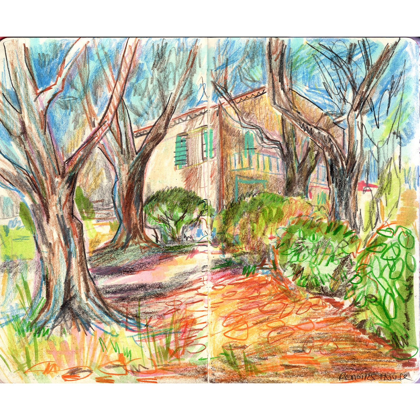 Cagnes-Sur-Mer, Renoir's garden