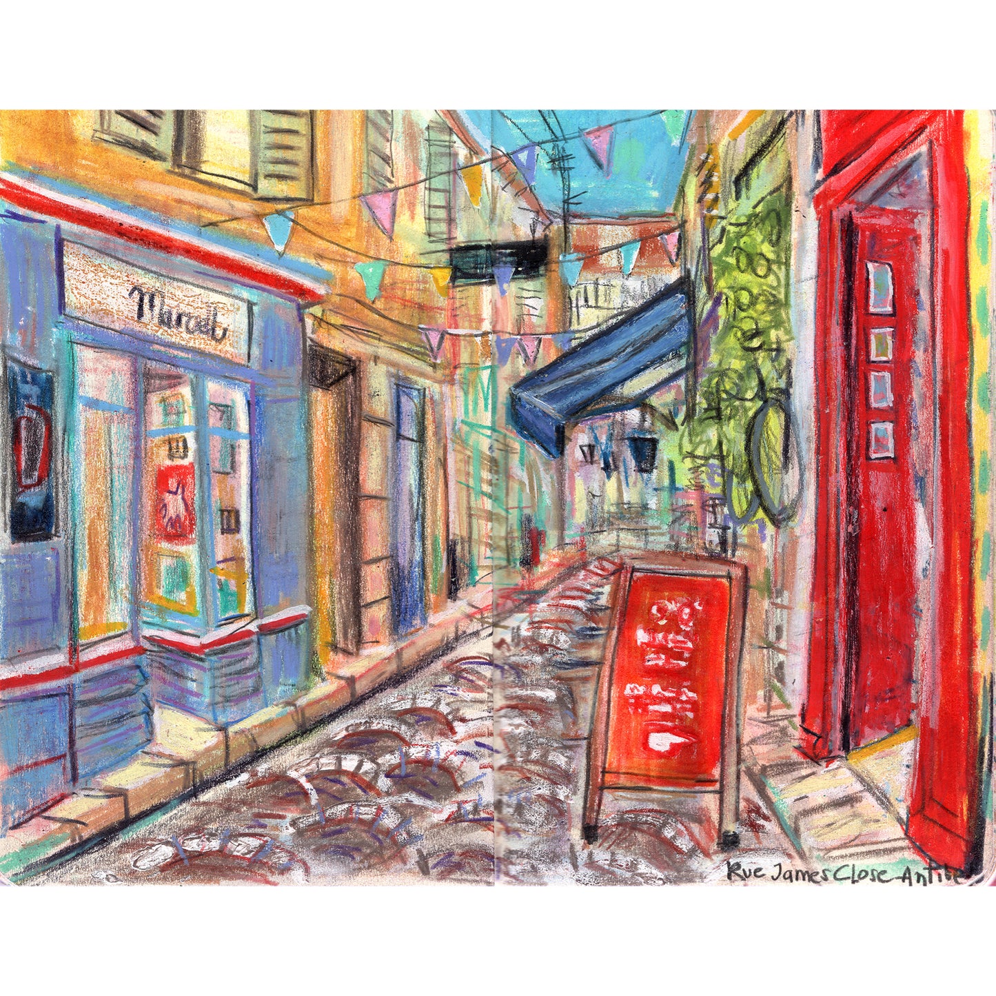 Antibes- Rue James Close