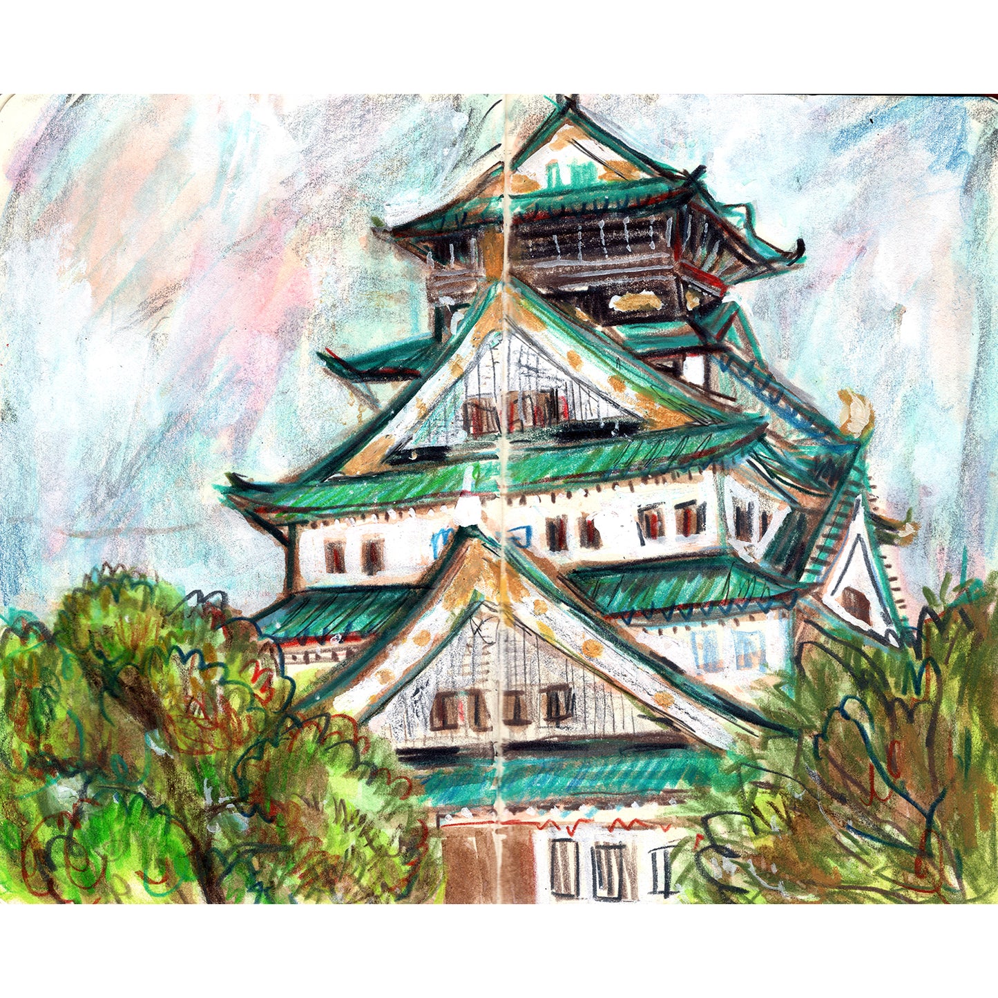 Osaka Castle No 2
