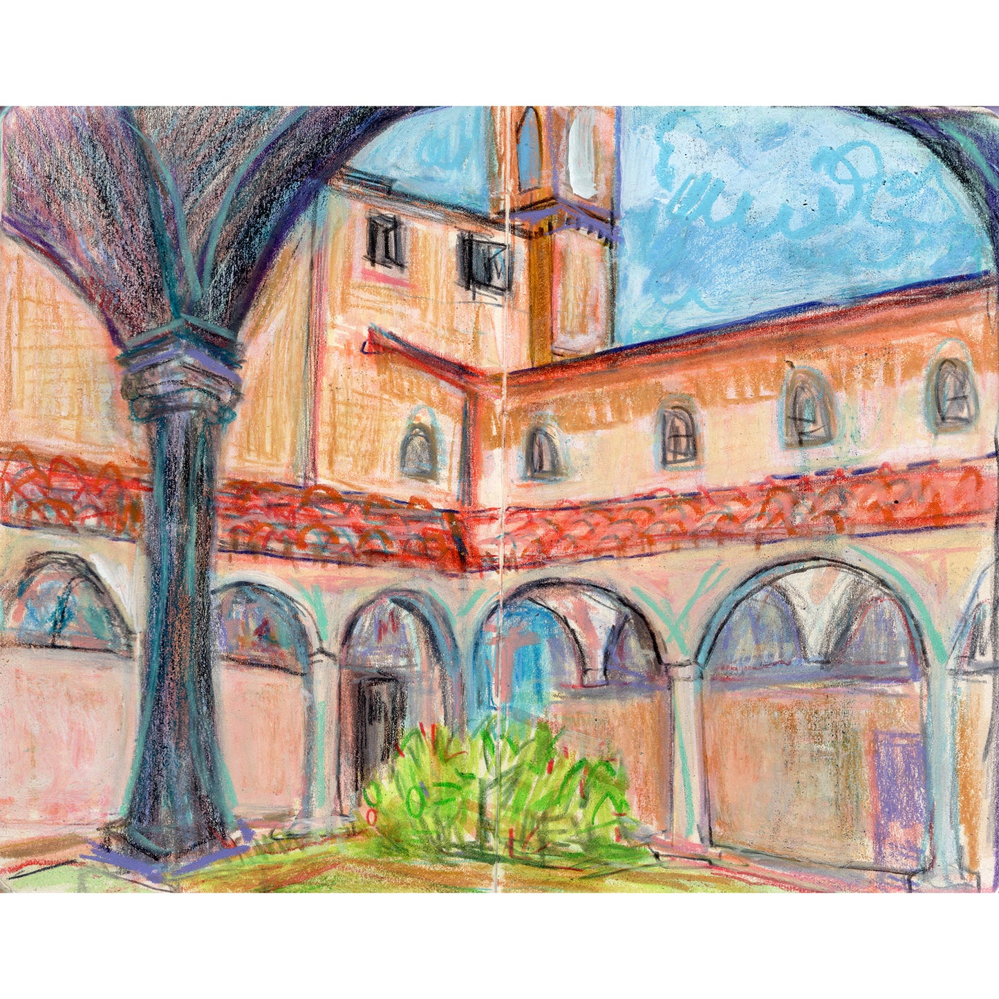 2025 : San Marco Cloister I, Florence