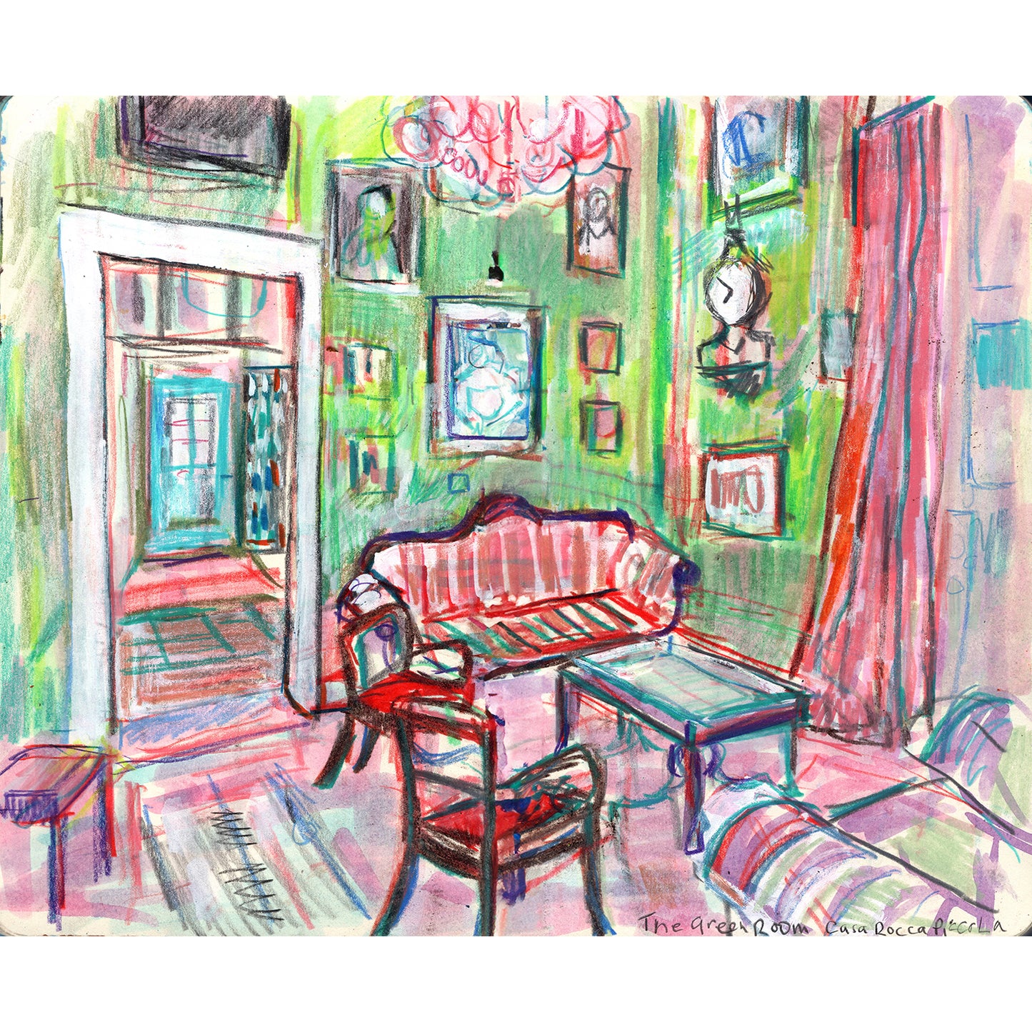 Casa Rocca Piccola, Valletta - The Green Room