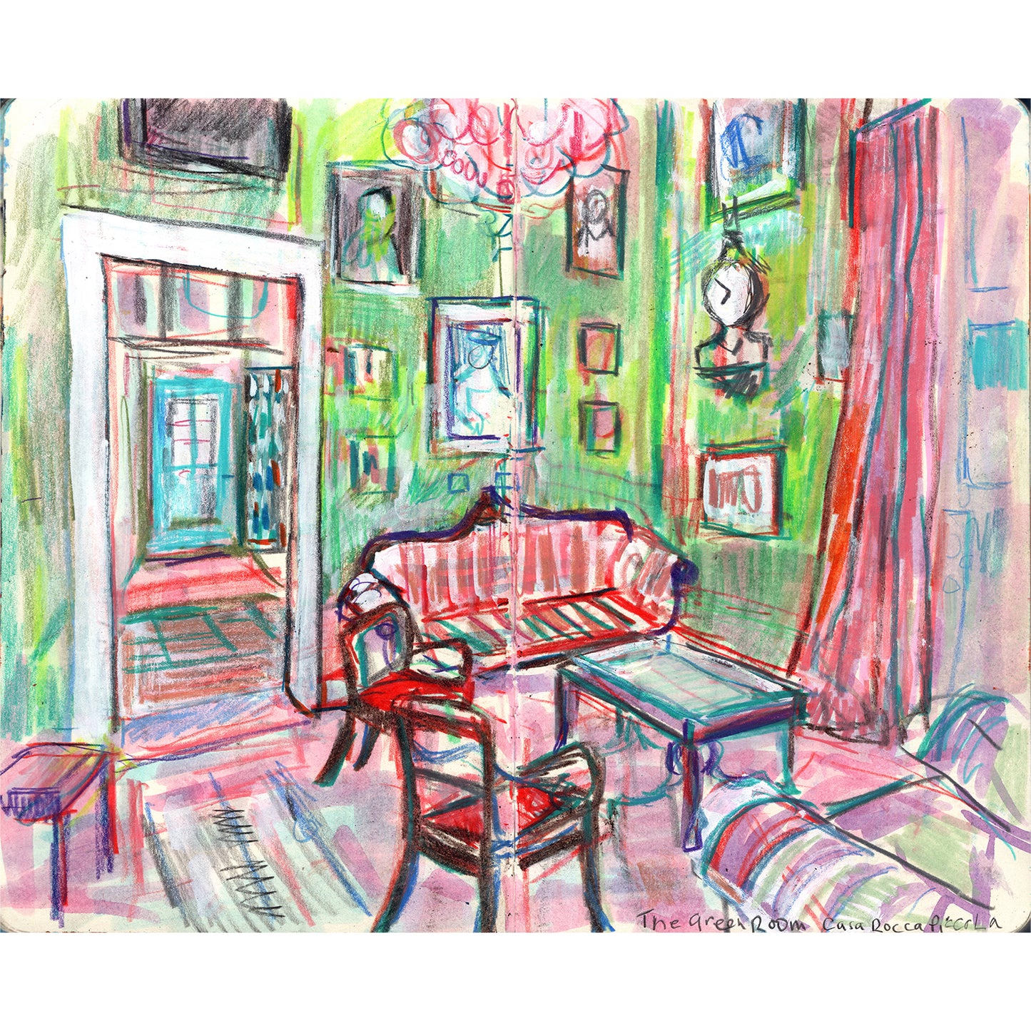 Casa Rocca Piccola, Valletta - The Green Room