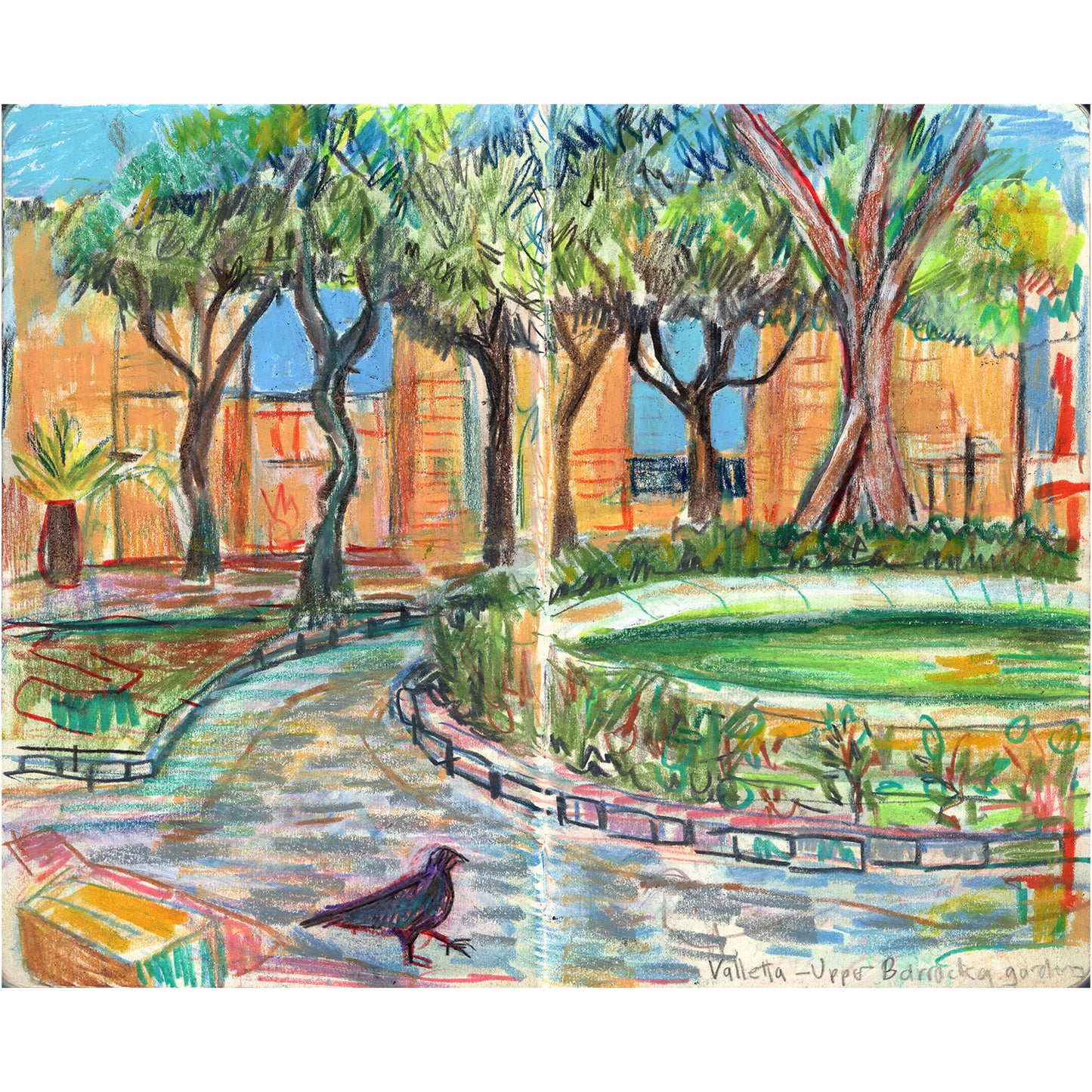 Upper Barrakka Gardens , Valletta