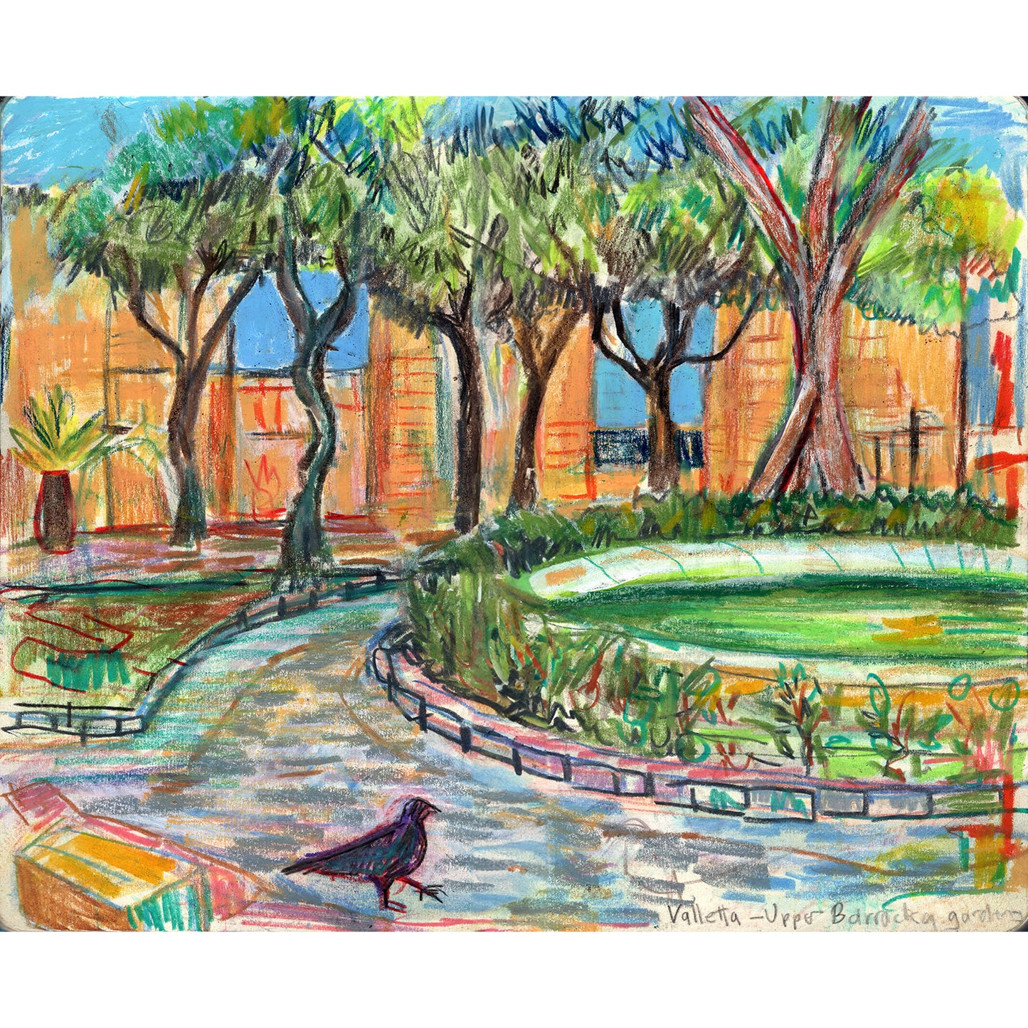 Upper Barrakka Gardens , Valletta