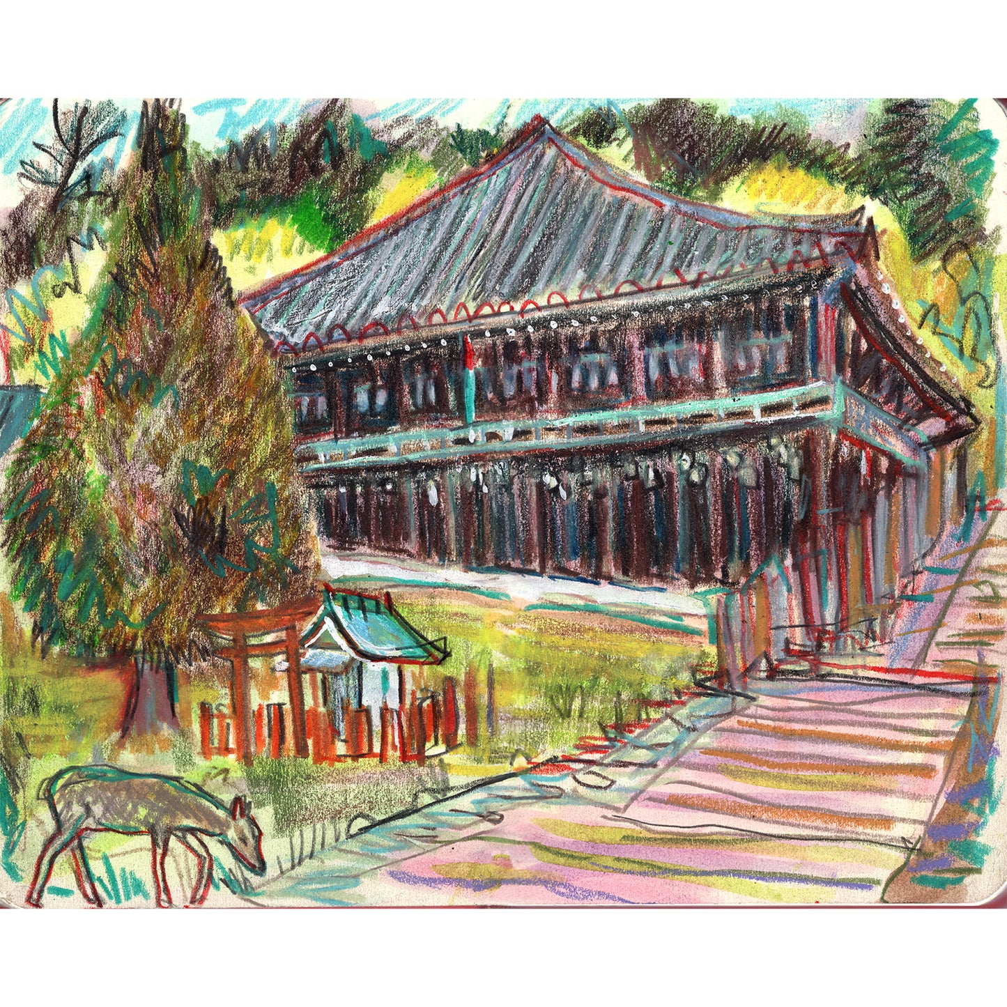 Nigatsudo temple, Nara