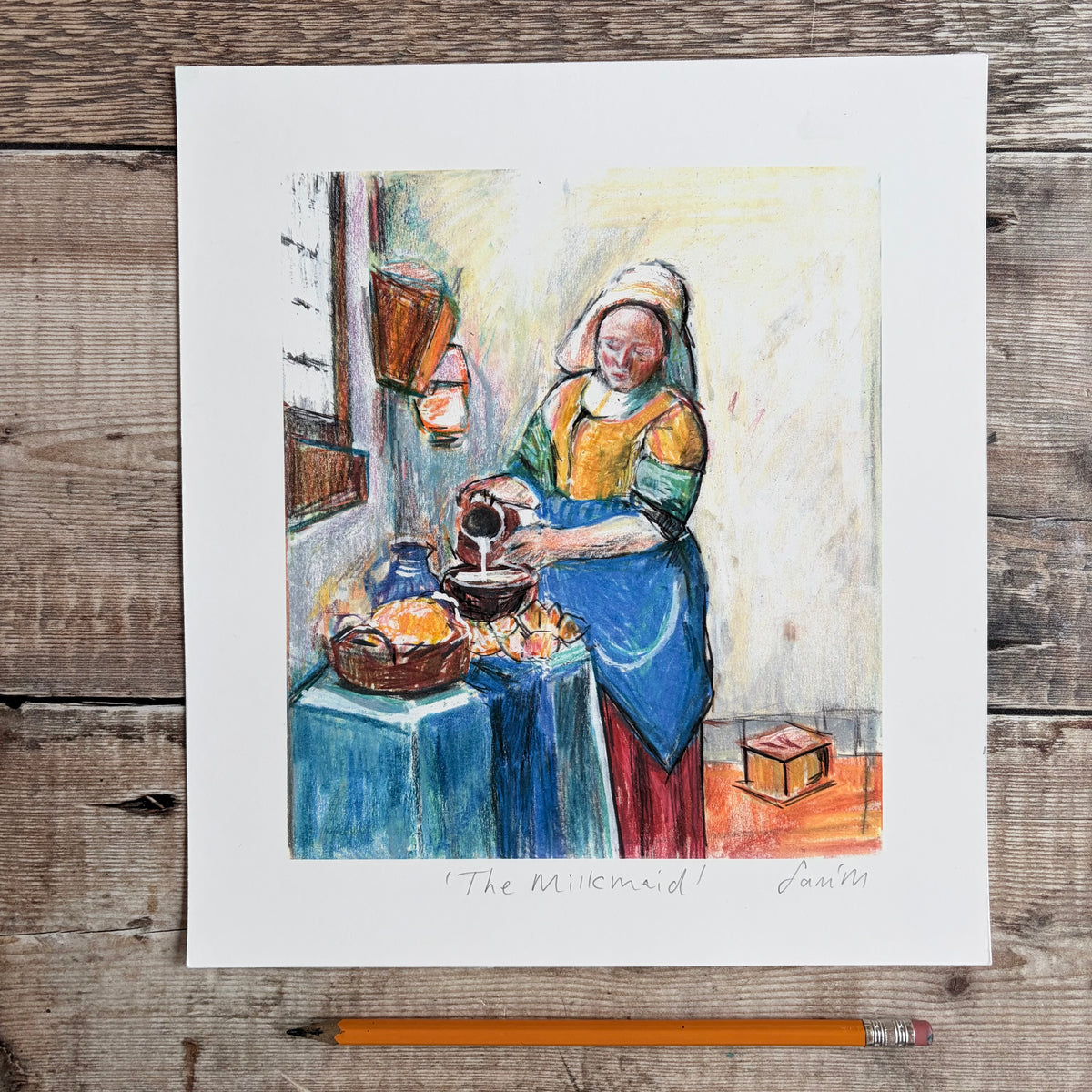 The Milkmaid - Vermeer