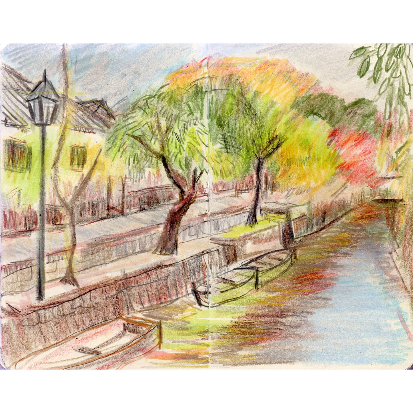 Kurashiki Canal, Early Morning