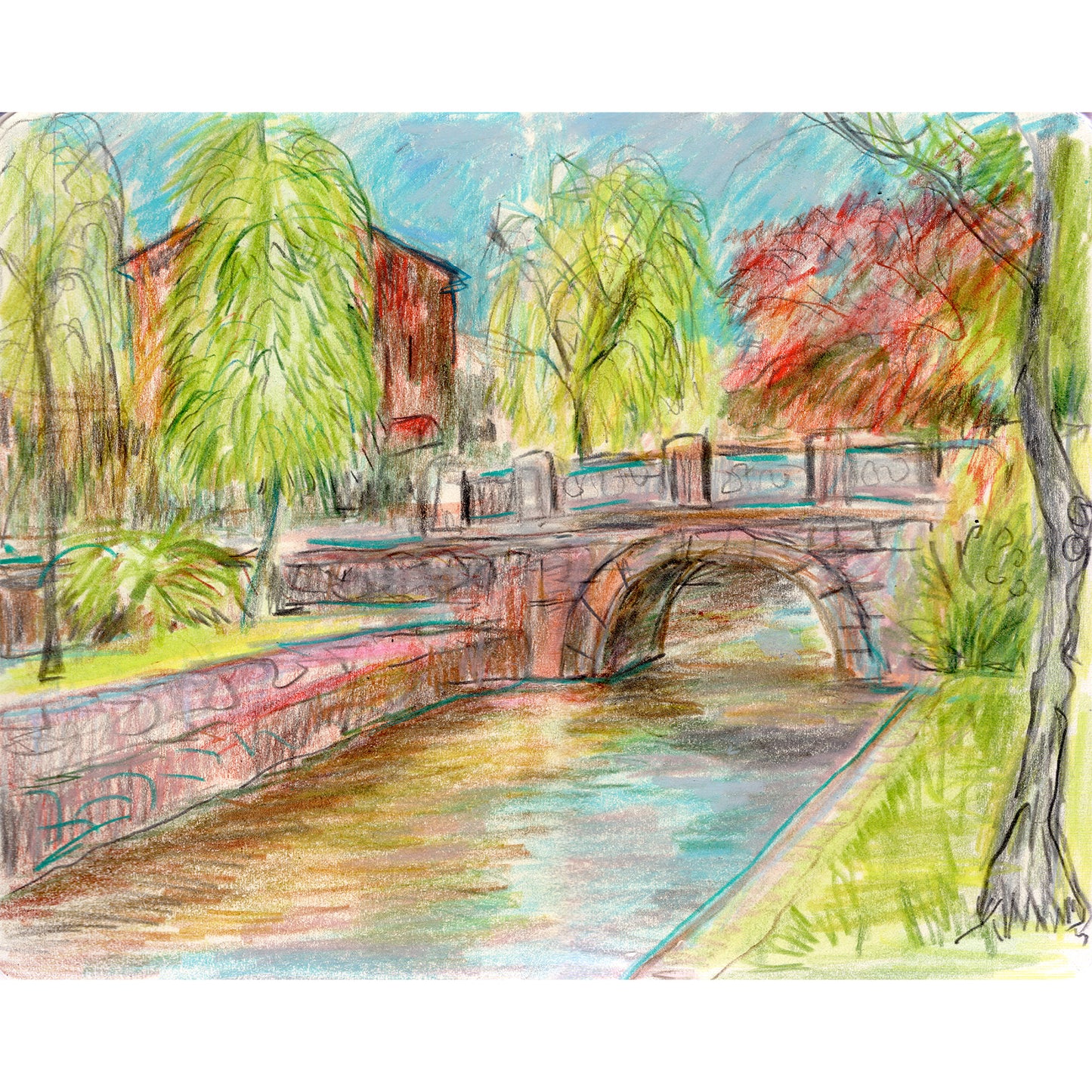 Kurashiki Canal, Afternoon Light