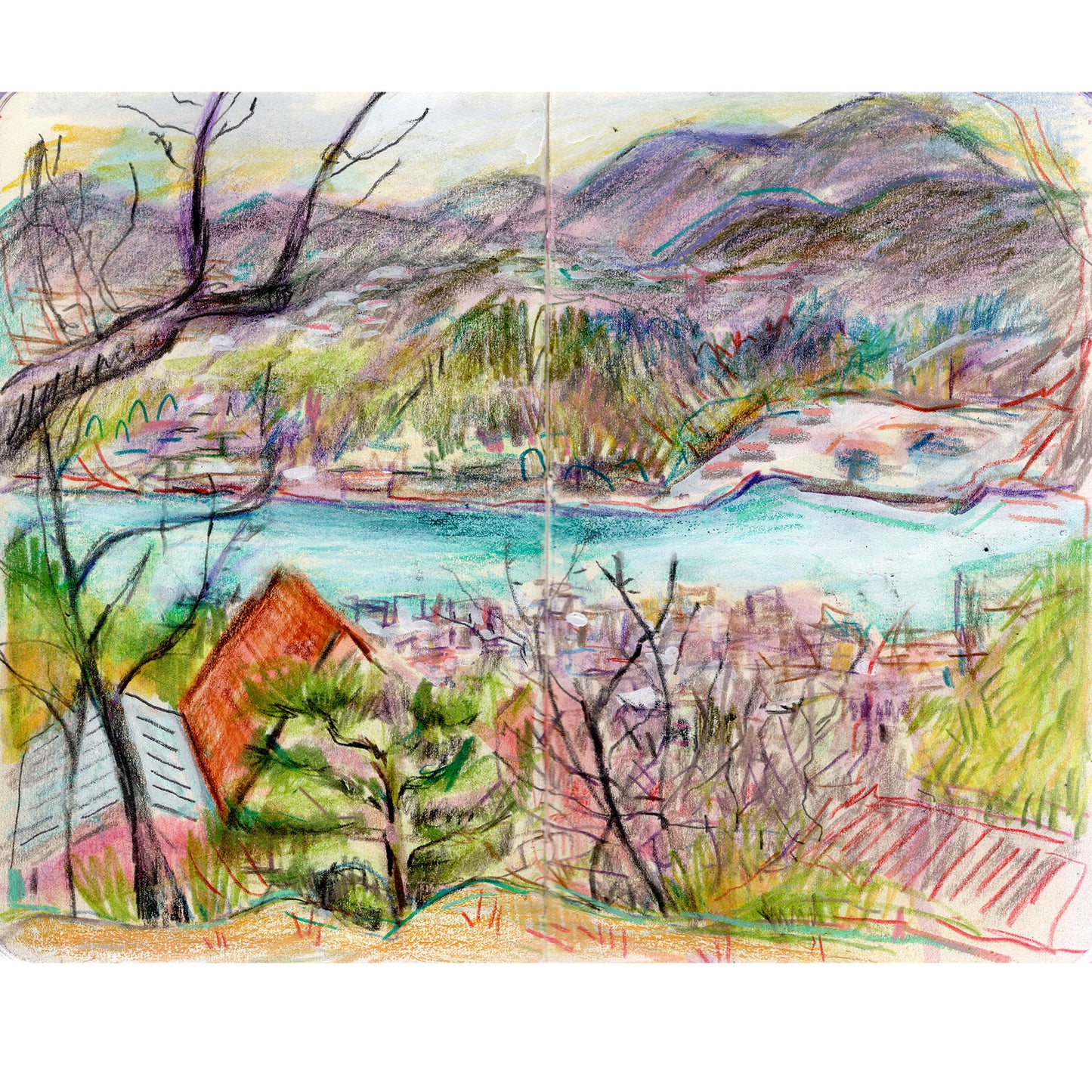 Hillside View, Onomichi, Japan