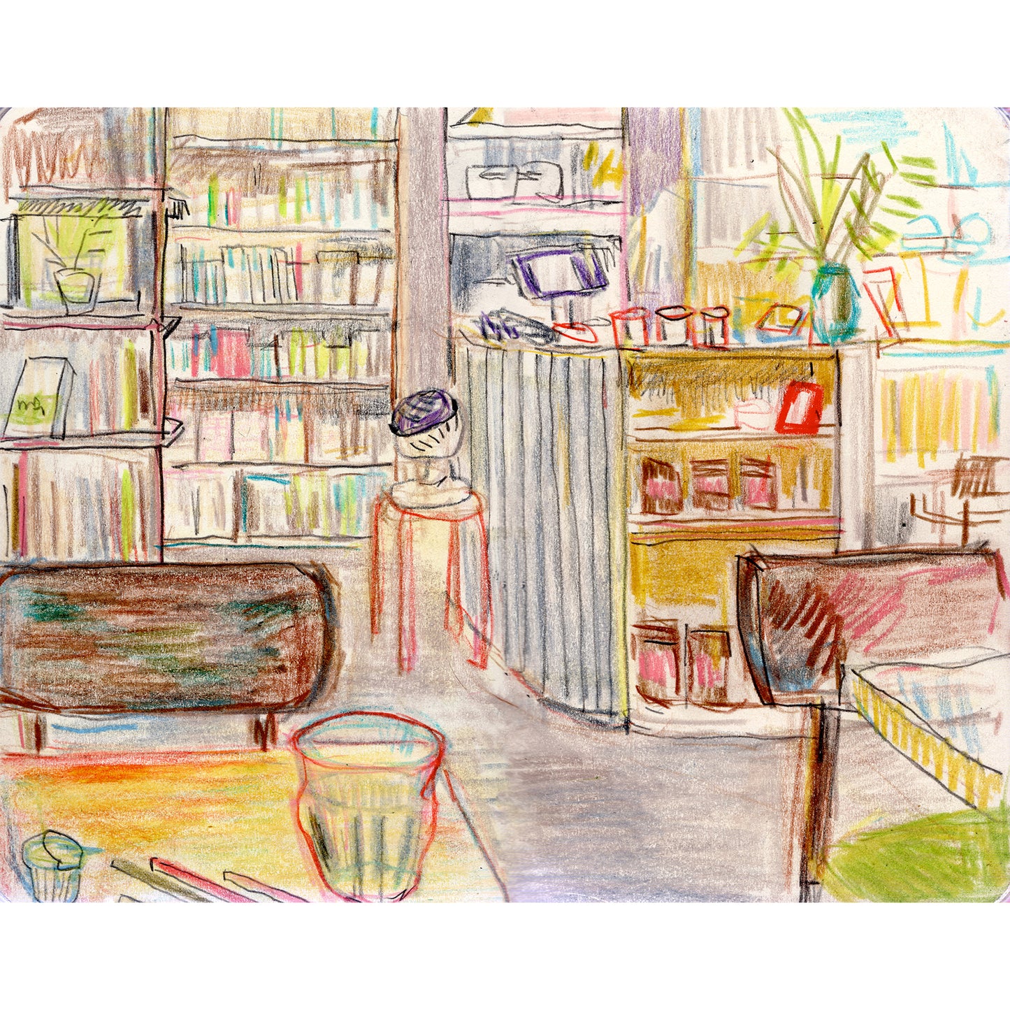 Café and Bookshop, Onomichi, Japan