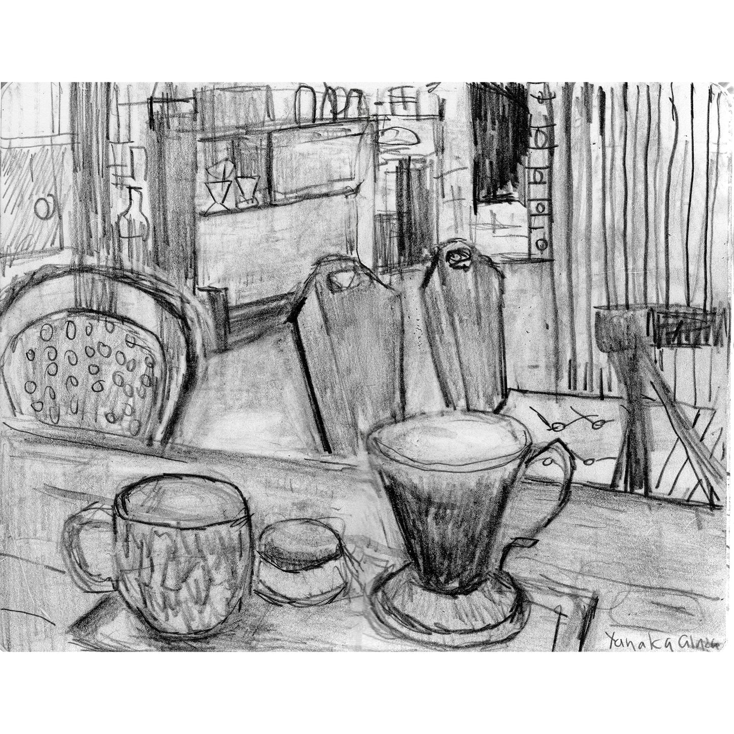 Café Interior, Yanaka Ginza, Tokyo