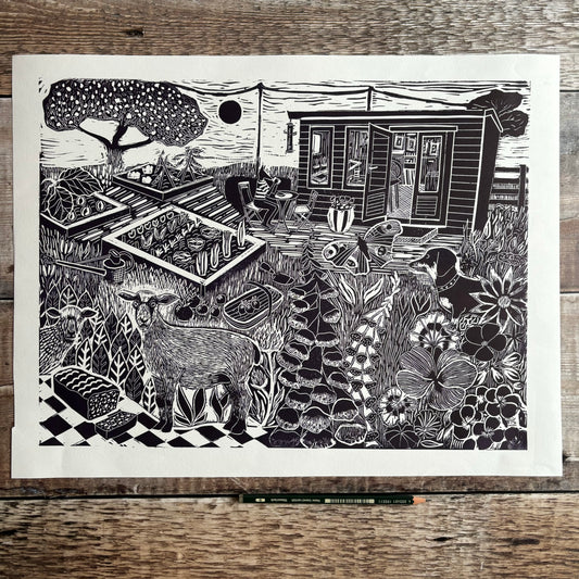 The Magnificence of midsummer - heritage rag paper