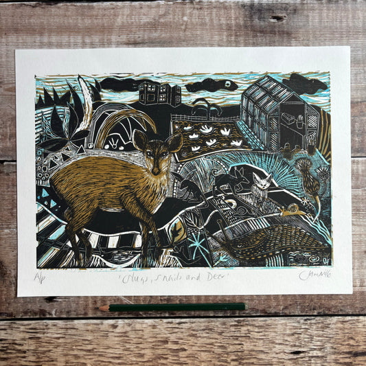 Slugs, snails and deer