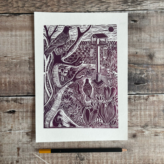 February at Holly Tree Cottage