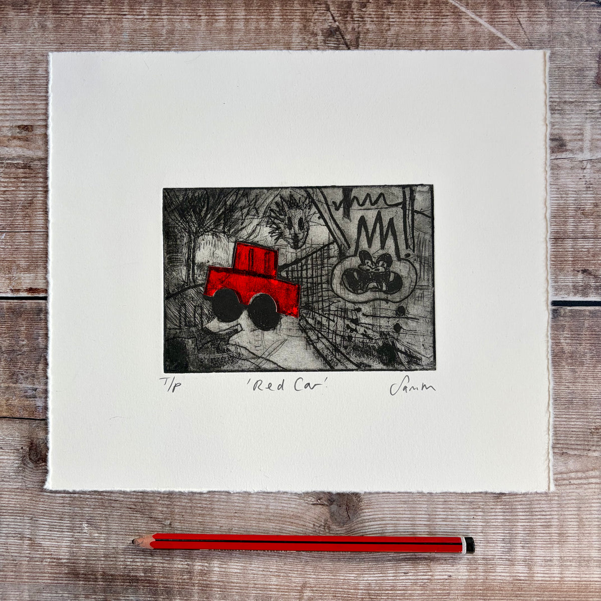 Red Car