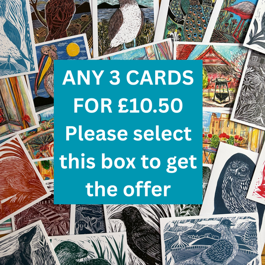 Any 3 cards for £10.50