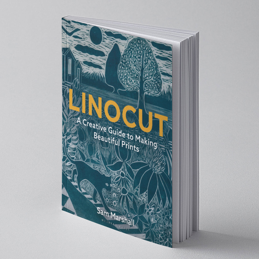Signed copy of my Linocut Book