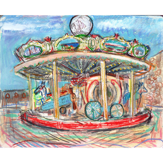 Advent Treat Day 8 -  Carousel, Antibes