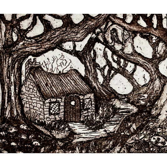 Advent Day 3- Cottage in the Woods