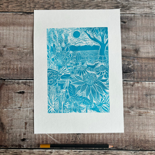 August at Holly Tree Cottage