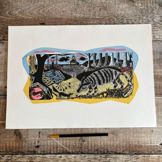 The Encounter - editioned print 1/2 price