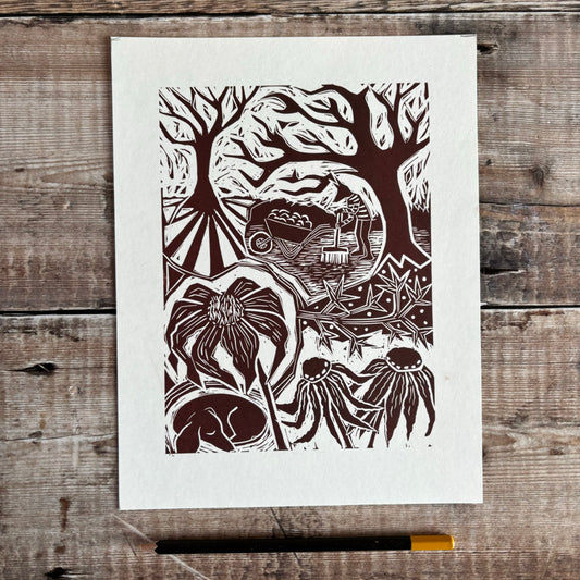 November at Holly Tree cottage