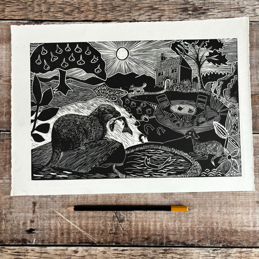 Otter and African Sheep