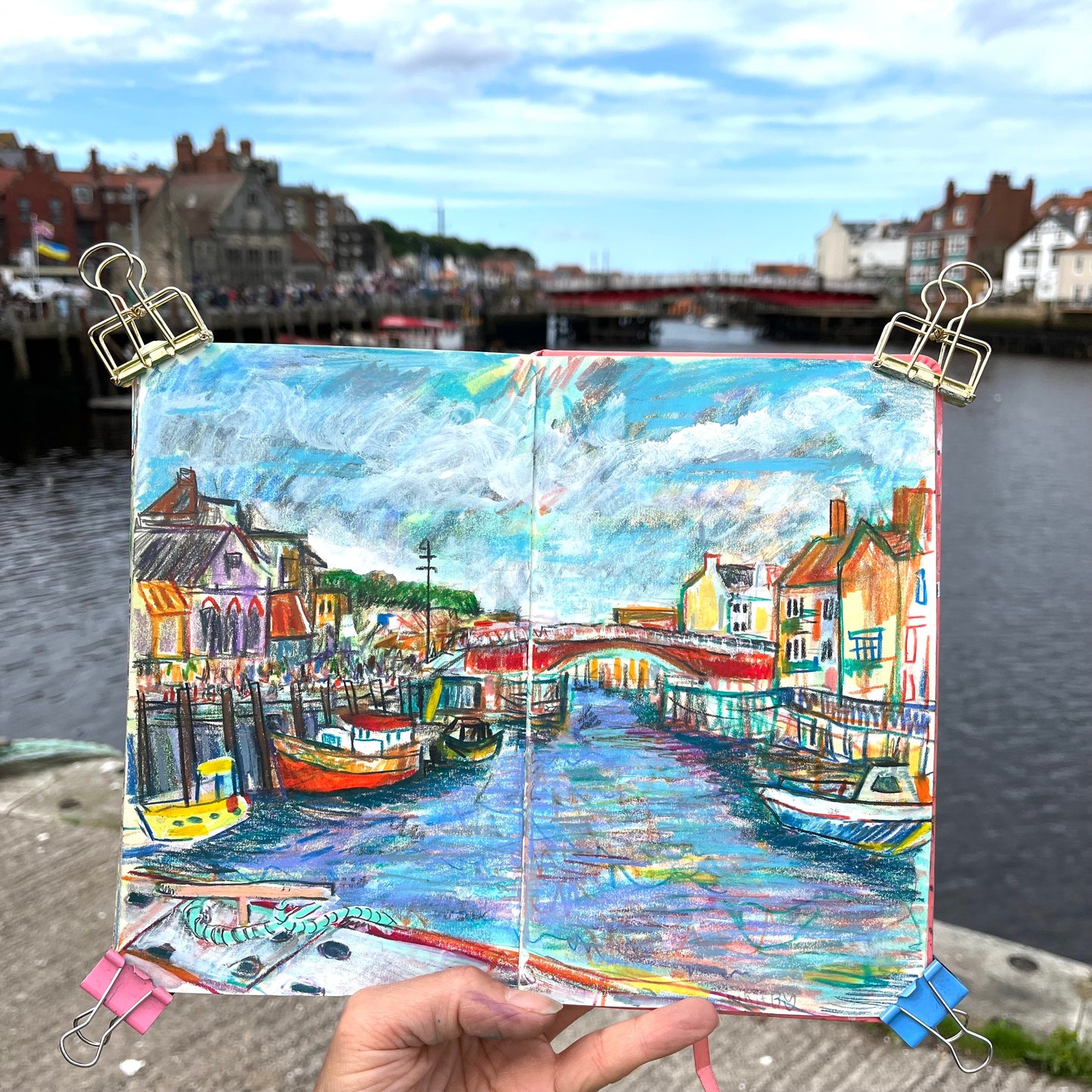 Advent Treat Day 21 - Whitby harbour