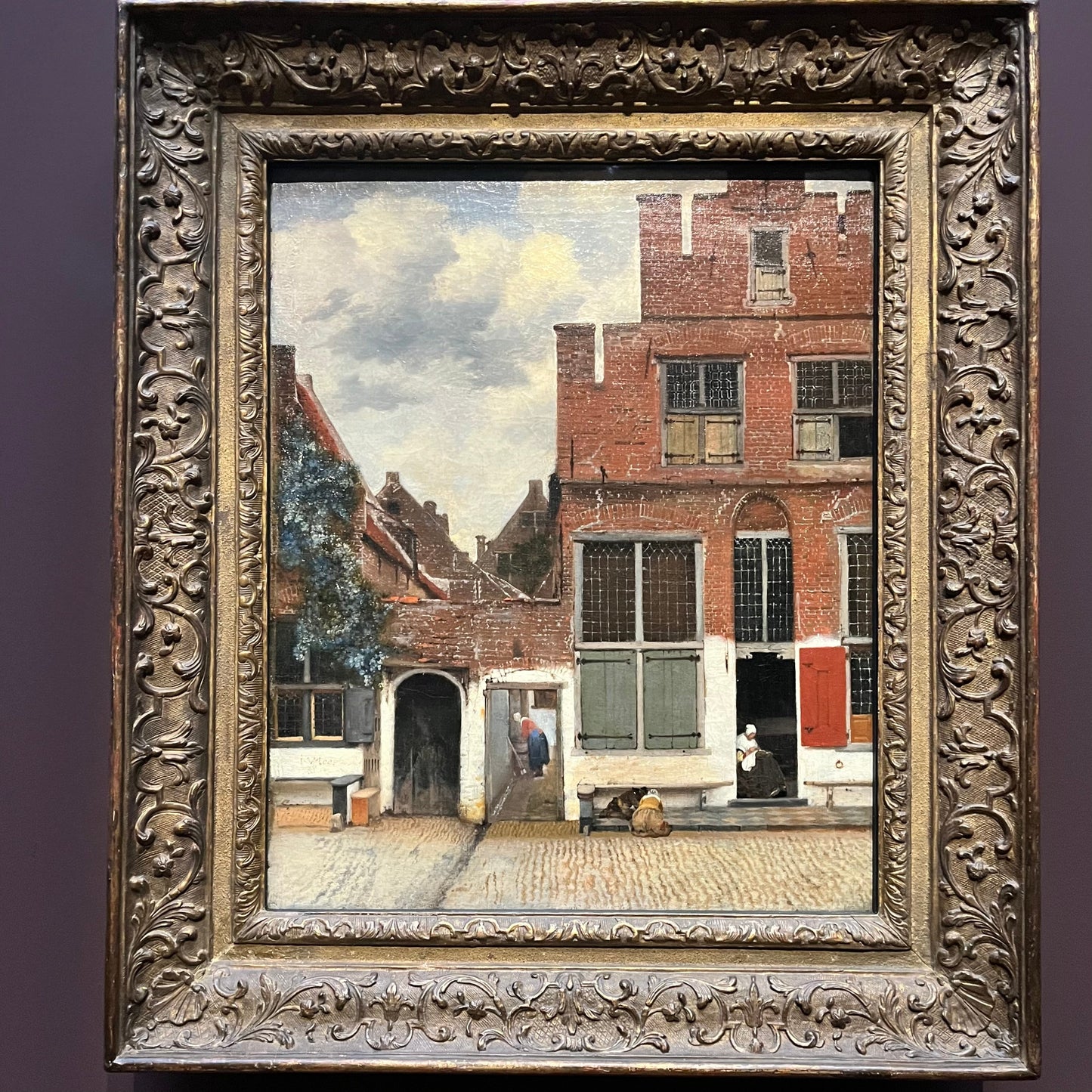 Advent Treat - Little Street - Vermeer 1657-58