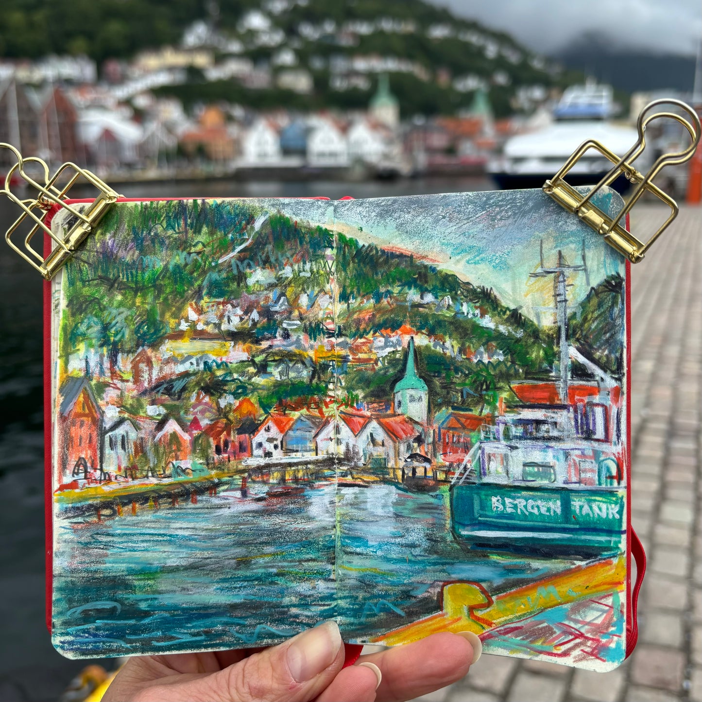 Bryggen Harbour, Bergen