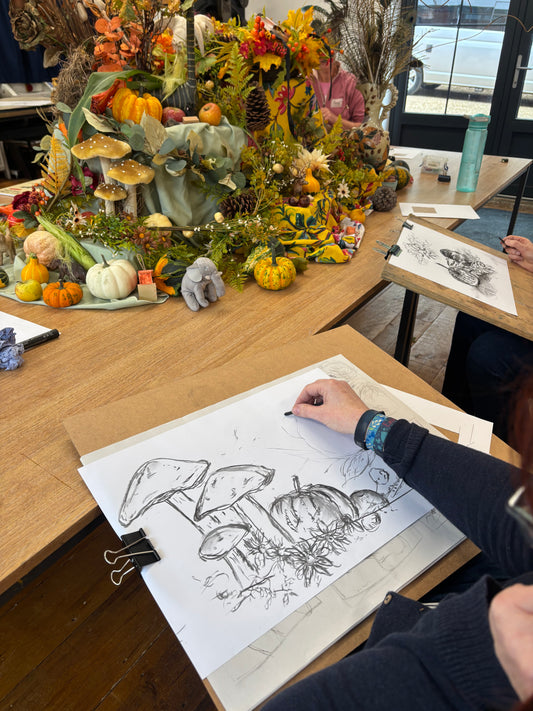 Drawing the Garden: From Sketch to Print - 2 day workshop