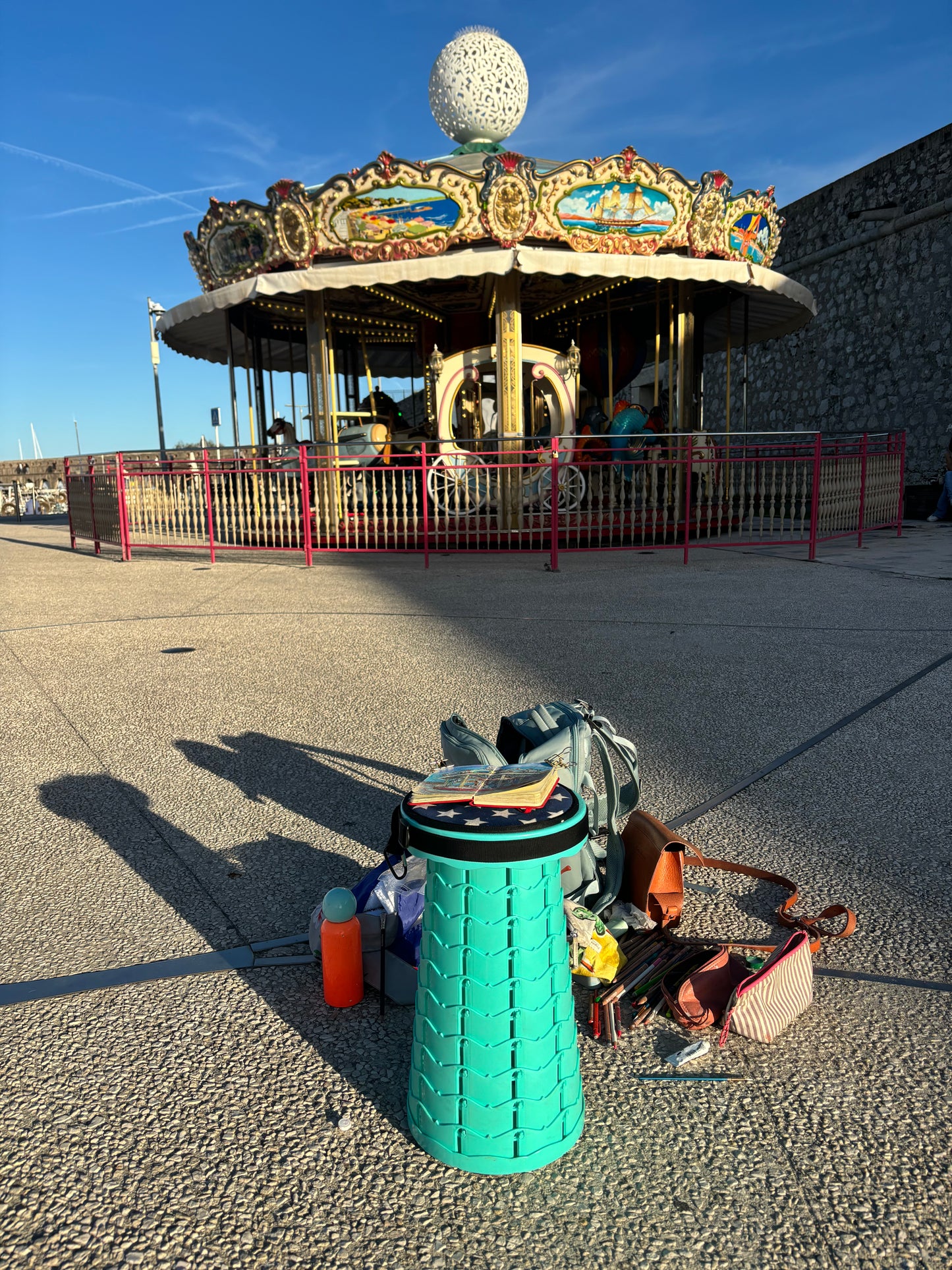 Advent Treat Day 8 -  Carousel, Antibes